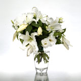 New Zealand Flower Arrangements New Zealand,:Classic White Vase of Flowers